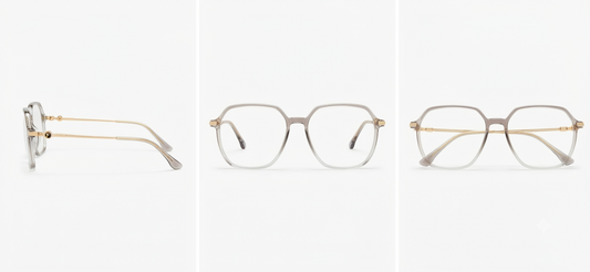 OR Over Size Gris /Transparente 55mm