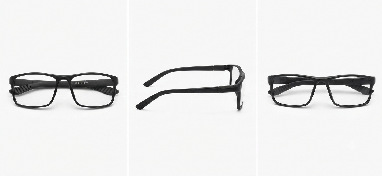 OR Rectangular Negro 55mm