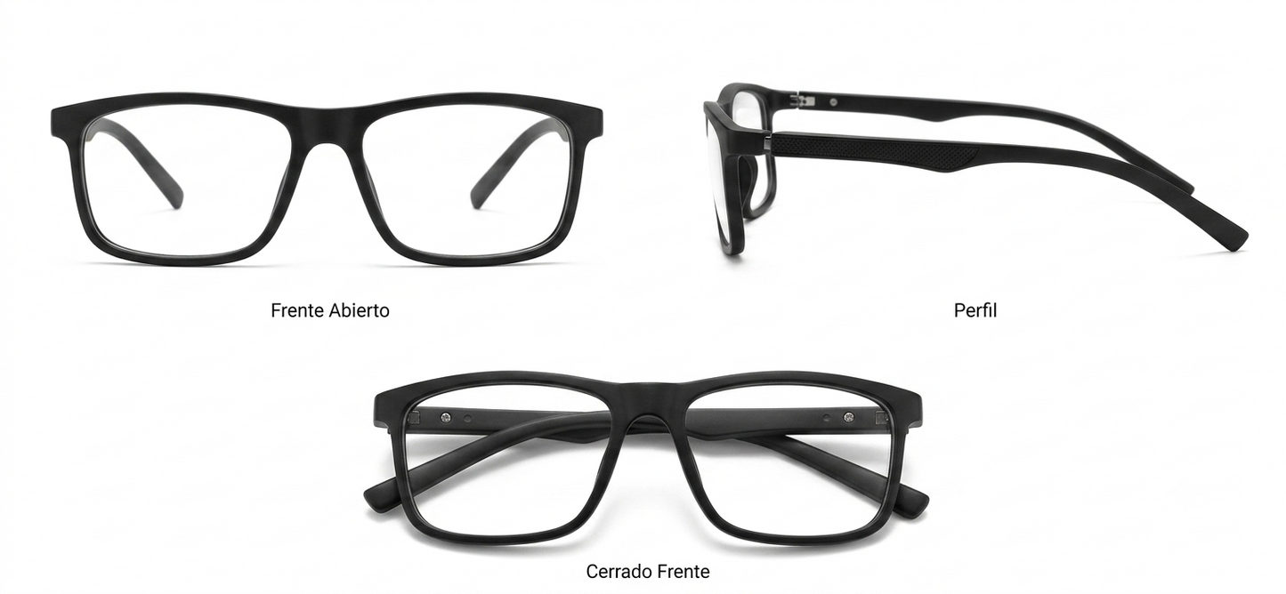 OR Rectangular Negro 49mm