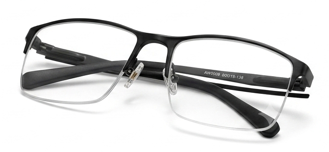 OR Rectangular Negro 60mm