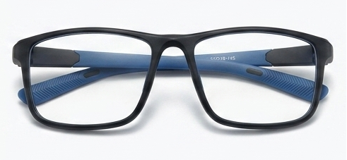OR Rectangular Negro / Azul 55mm