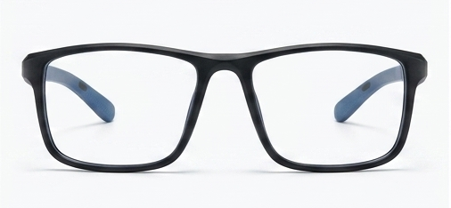 OR Rectangular Negro / Azul 55mm
