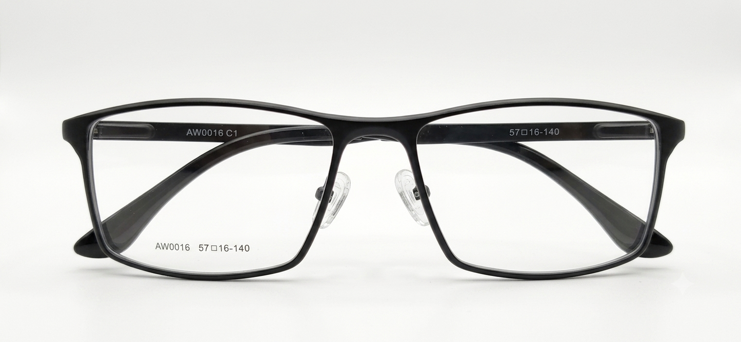 OR Rectangular Negro 57mm